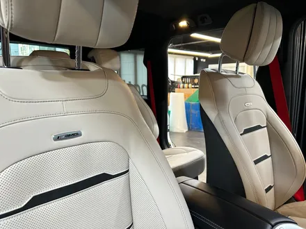 벤츠 G63 AMG 순정 베이지 시트 교체 작업 지바겐.