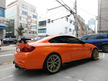 BMW M4 랩핑 - 오렌지 컬러
