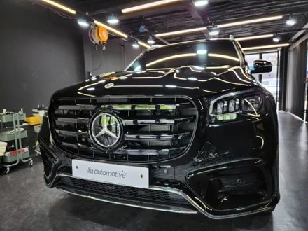 벤츠 2024 GLS 블랙팩 그릴 시공