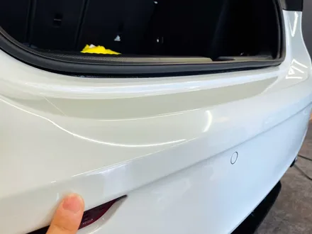 벤츠 W177 신형 A45 AMG 2열 후석 송풍구 설치. 신차에 필수, 프리미엄 PPF 보호 필름.