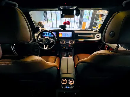 벤츠 G400d 송풍구 터빈 엠비언트. 후석까지 완벽하게 터빈 송풍구 엠비언트 세트.