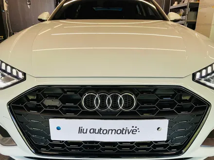 아우디 2021 신형 A4 S4 그릴. 임팩트 있는 신형 S4 그릴.