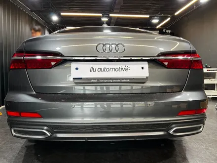 아우디 A6 C8 RS6 그릴 + 안개등 + 디퓨저 + 블랙팩 세트.