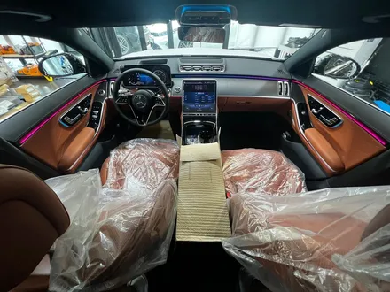 벤츠 W223 S클래스 액티브엠비언트 빠진차량 옵션 설치하기 숏바디 부품.
