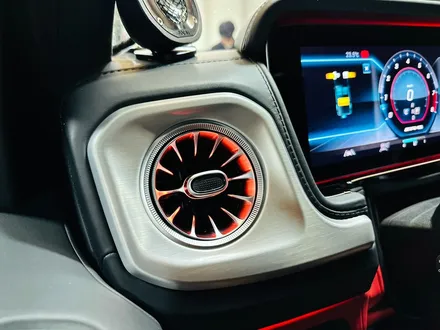 벤츠 지바겐 G63 AMG 송풍구 엠비언트 순정 LED사용 제작 시공.