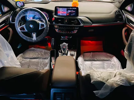 BMW G02 X4 엠비언트 연동 스피커 세트. BMW 실내 엠비언트와 스피커 추천.