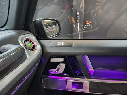 벤츠 지바겐 신형 실버 스위치 세트 교체 G63 AMG