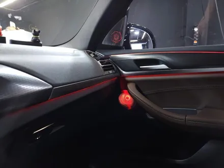 BMW 2024 X3 엠비언트 광량업 밝기 확장 시공