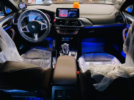 BMW G02 X4 엠비언트 연동 스피커 세트. BMW 실내 엠비언트와 스피커 추천.