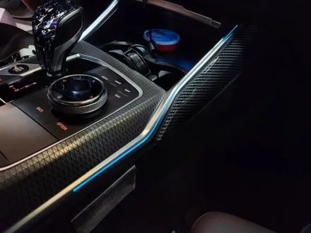 BMW i4 회오리트위터 + 기어패널 엠비언트 엠비언트 연동.