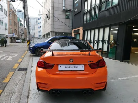 BMW M4 랩핑 - 오렌지 컬러