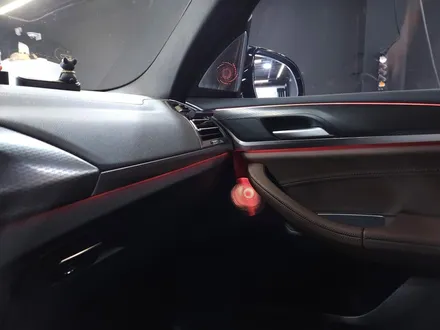 BMW 2024 X3 엠비언트 광량업 밝기 확장 시공