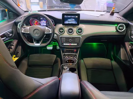 벤츠 C117 CLA250 리츠 스마트 엠비언트 풀세트. 리츠 스마트 엠비언트와 터빈 송풍구로 드레스업.
