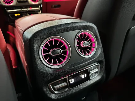 벤츠 지바겐 G63 AMG 송풍구 엠비언트 순정 LED사용 제작 시공.