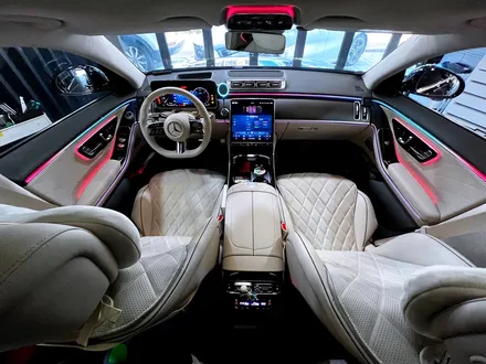 벤츠 W223 S400d S클래스 숏바디 액티브엠비언트. S클래스 엠비언트 시공.