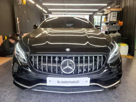 벤츠 S63 쿠페 AMG 송풍구 엠비언트. 전후석 송풍구 모두에 엠비언트 더하기.