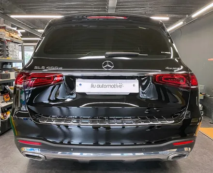 벤츠 신형 GLS AMG 리어 디퓨저 세트. 시선을 사로잡는 디퓨저.