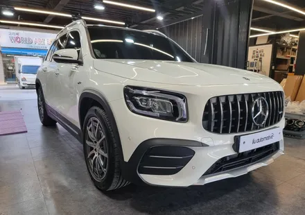 벤츠 GLB 45AMG 타입 디퓨저 설치하기.
