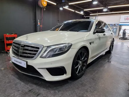벤츠 S63 AMG 송풍구 실내 엠비언트 설치.