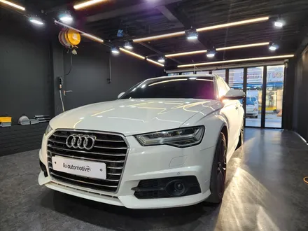 아우디 A6 C8 실내 카본 인테리어 트림 교체.