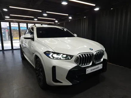 BMW X6 엠비언트 스피커 확장 + 카본 파츠 스포일러 미러 도어.