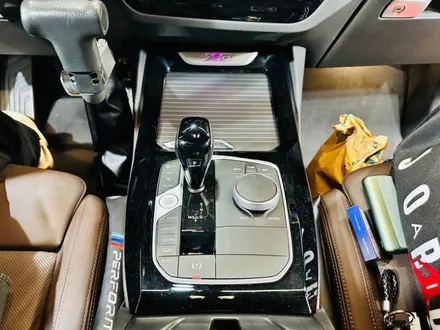 BMW X3 X4 실내 카본 인테리어 트림 교체.