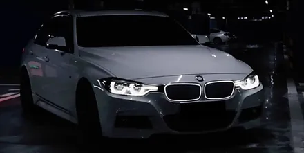 BMW F30 3시리즈 아이코닉글로우 프론트 그릴