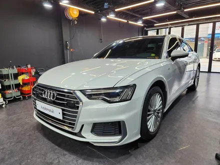 아우디 A6 크롬딜리트 블랙팩 랩핑 + 파츠 교체 세트.