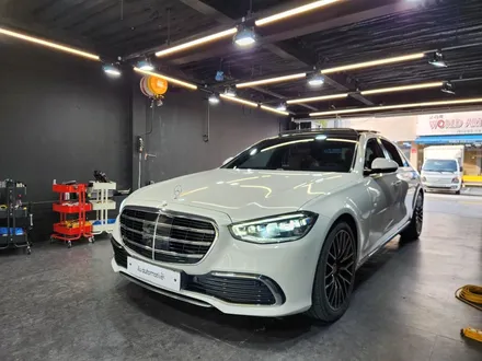 벤츠 W223 S클래스 송풍구 엠비언트 인테리어 확장 패키지.