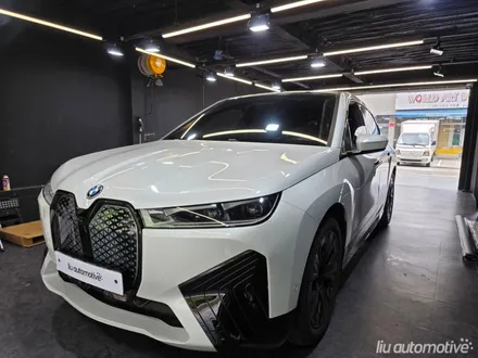 BMW IX 아이코닉글로우 그릴.