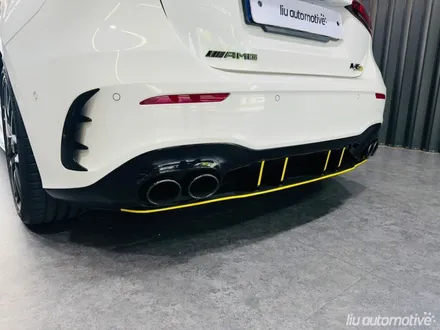 A45 AMG 파텍 PAHTECKZ 카본 디퓨저 드레스업 파츠 설치.