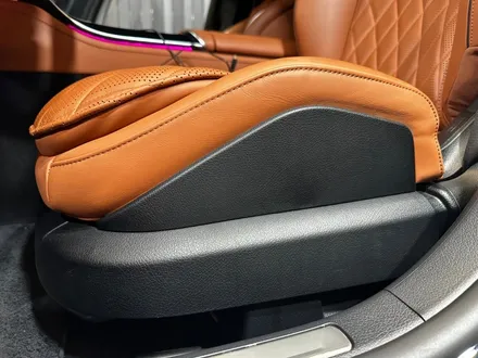 벤츠 W223 S클래스 S350d 숏바디 피아노트림 + 시트보호 커스텀.
