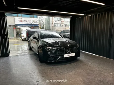 벤츠 CLE 53 AMG 나이트패키지 순정 프론트립 교체｜AMG 감성을 살리는 블랙 포인트. / 서울 서초