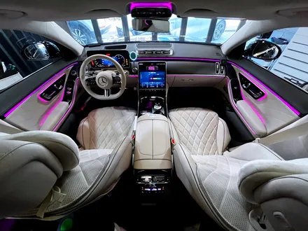 벤츠 W223 S400d S클래스 숏바디 액티브엠비언트. S클래스 엠비언트 시공.