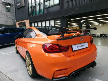 BMW M4 랩핑 - 오렌지 컬러