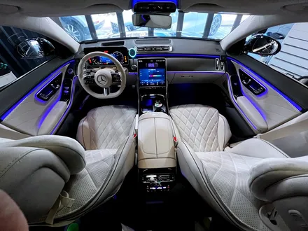 벤츠 W223 S400d S클래스 숏바디 액티브엠비언트. S클래스 엠비언트 시공.