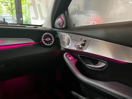 벤츠 W205 C클래스 인테리어 엠비언트 풀세트. 송풍구 + AMG바 + 리츠스마트엠비언트.