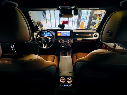 벤츠 G400d 송풍구 터빈 엠비언트. 후석까지 완벽하게 터빈 송풍구 엠비언트 세트.