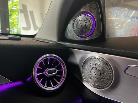 벤츠 W205 C클래스 인테리어 엠비언트 풀세트. 송풍구 + AMG바 + 리츠스마트엠비언트.