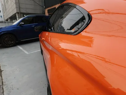 BMW M4 랩핑 - 오렌지 컬러