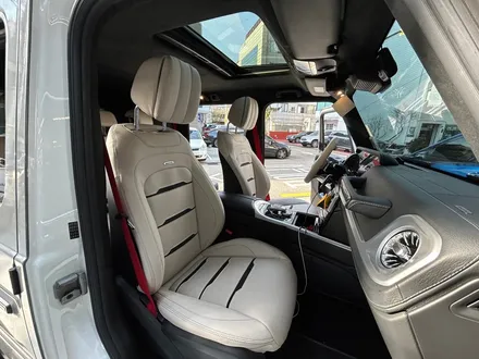 벤츠 G63 AMG 순정 베이지 시트 교체 작업 지바겐.