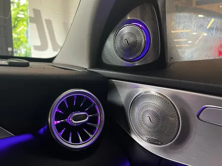 벤츠 W205 C클래스 인테리어 엠비언트 풀세트. 송풍구 + AMG바 + 리츠스마트엠비언트.