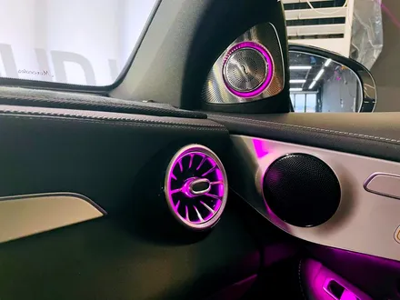 벤츠 GLC300e 엠비언트 연동 송풍구 트위터 세트. 인기 엠비언트 두 가지 조합.