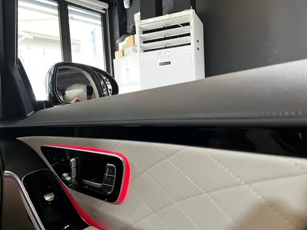 벤츠 W223 S400d S클래스 숏바디 액티브엠비언트. S클래스 엠비언트 시공.