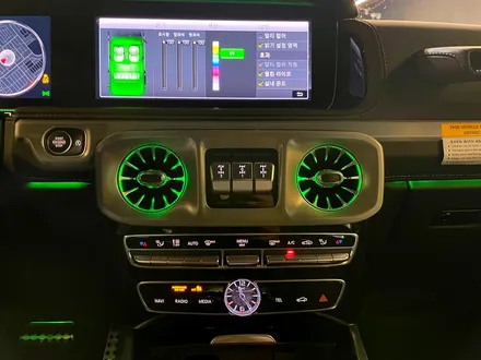 벤츠 G63 AMG 엠비언트 터빈 송풍구 세트. 후석까지 완벽한 엠비언트 송풍구.