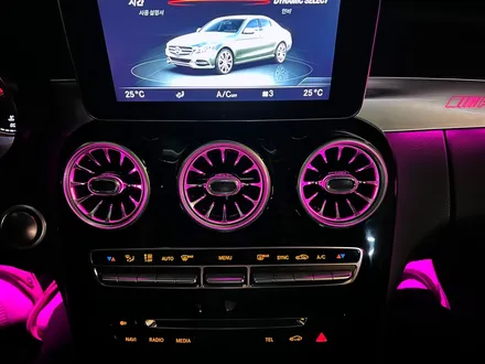벤츠 W205 C클래스 신차패키지 엠비언트 풀세트. 송풍구 + 트위터 + AMG바 + 리츠스마트엠비언트.