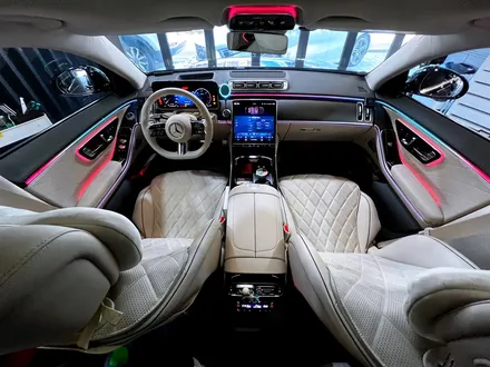 벤츠 W223 S400d S클래스 숏바디 액티브엠비언트. S클래스 엠비언트 시공.