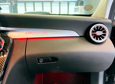 벤츠 W205 C클래스 엠비언트 인테리어 패키지. 리츠 스마트 엠비언트 + 송풍구 + AMG바.