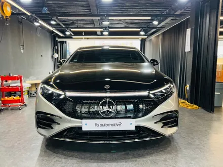 벤츠 EQS 세로그릴 교체.