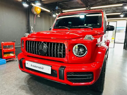 벤츠 지바겐 G63 AMG 송풍구 엠비언트 순정 LED사용 제작 시공.